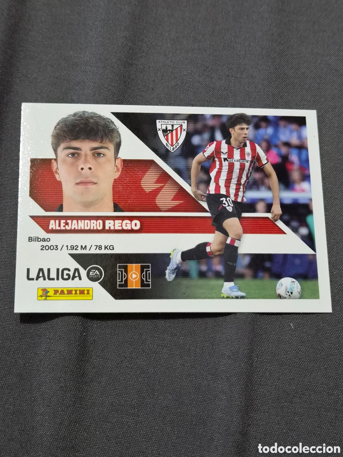 Coleccionismo cromos antiguos: 12 - REGO , AT.BILBAO LIGA ESTE 2026 2027