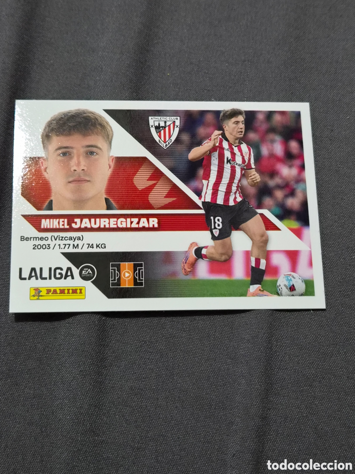Coleccionismo cromos antiguos: 10 - JAUREGIZAR, AT.BILBAO LIGA ESTE 2026 2027