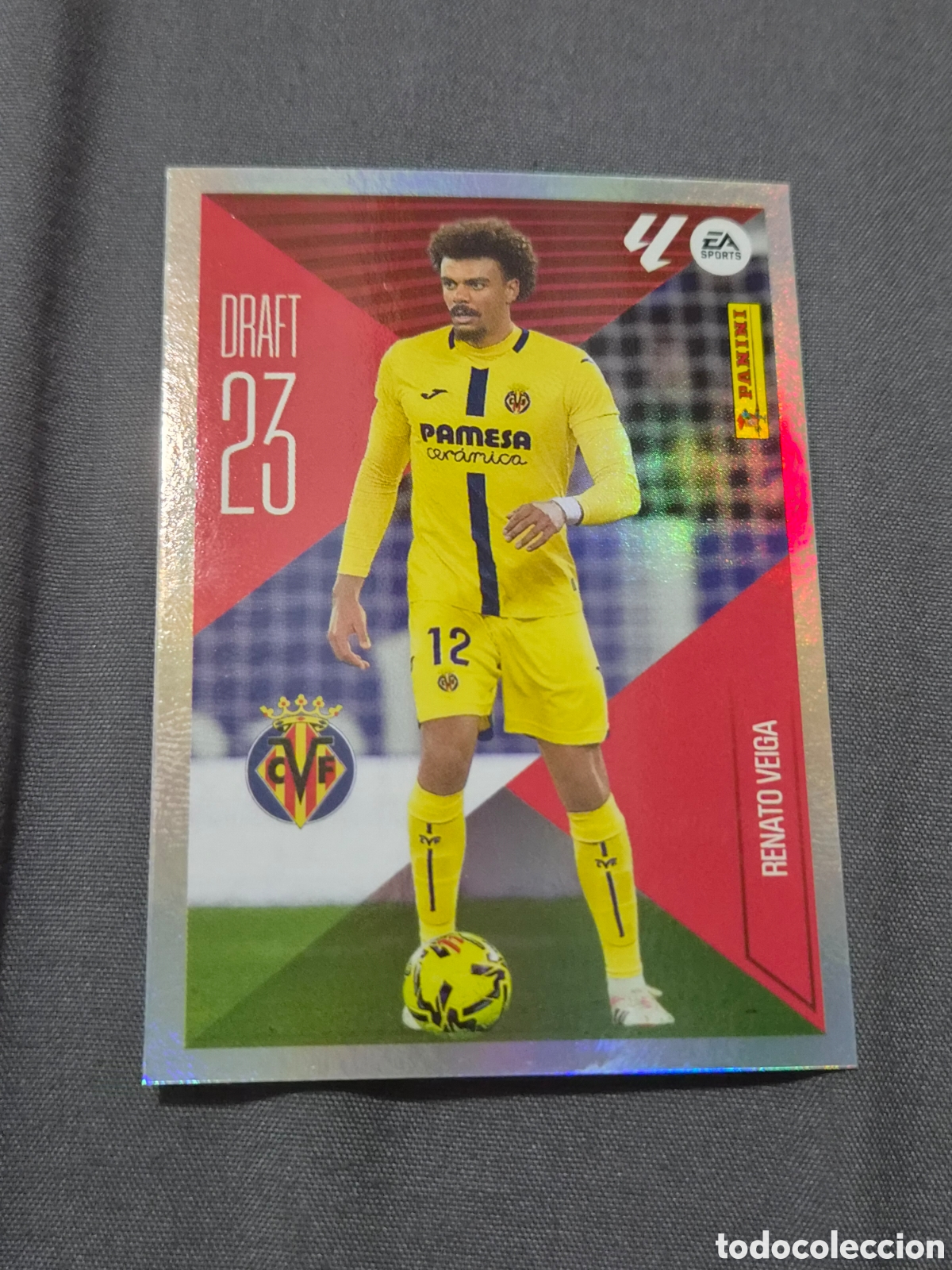Coleccionismo cromos antiguos: 20 - RENATO VEIGA, VILLARREAL DRAFT 23 LIGA ESTE 2026 2027