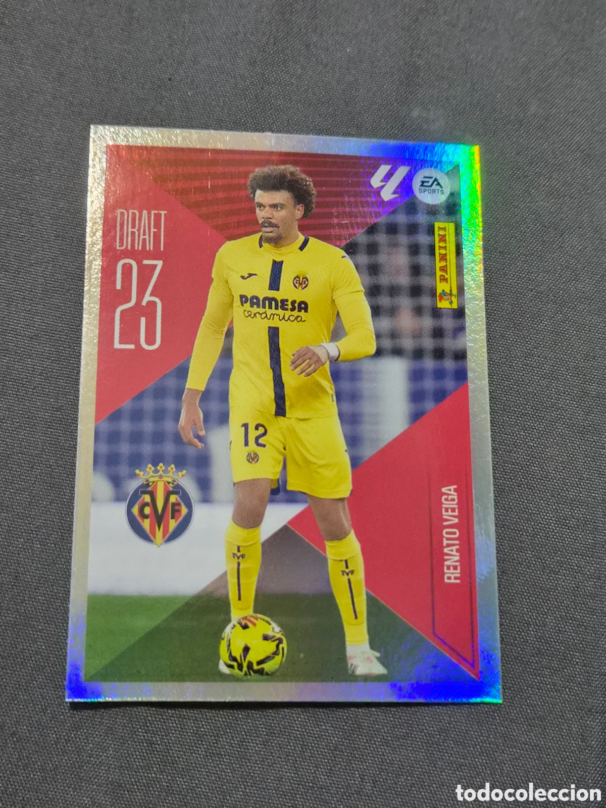 Coleccionismo cromos antiguos: 20 - RENATO VEIGA, VILLARREAL DRAFT 23 LIGA ESTE 2026 2027