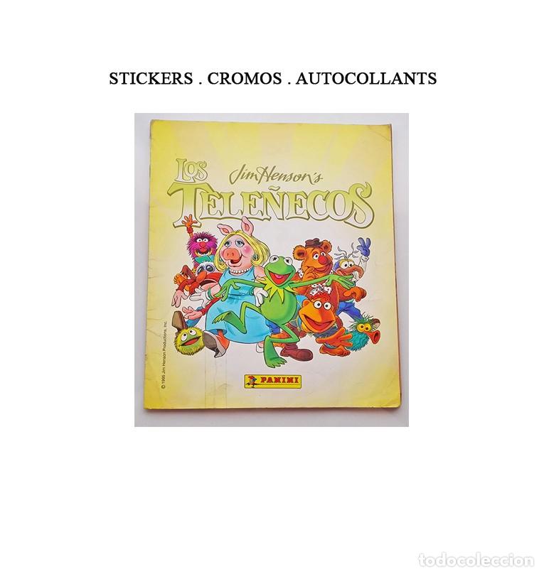 Coleccionismo cromos antiguos: Lote de 43 cromos de los Tele&ntilde;ecos, Jim Henson's muppets, panini