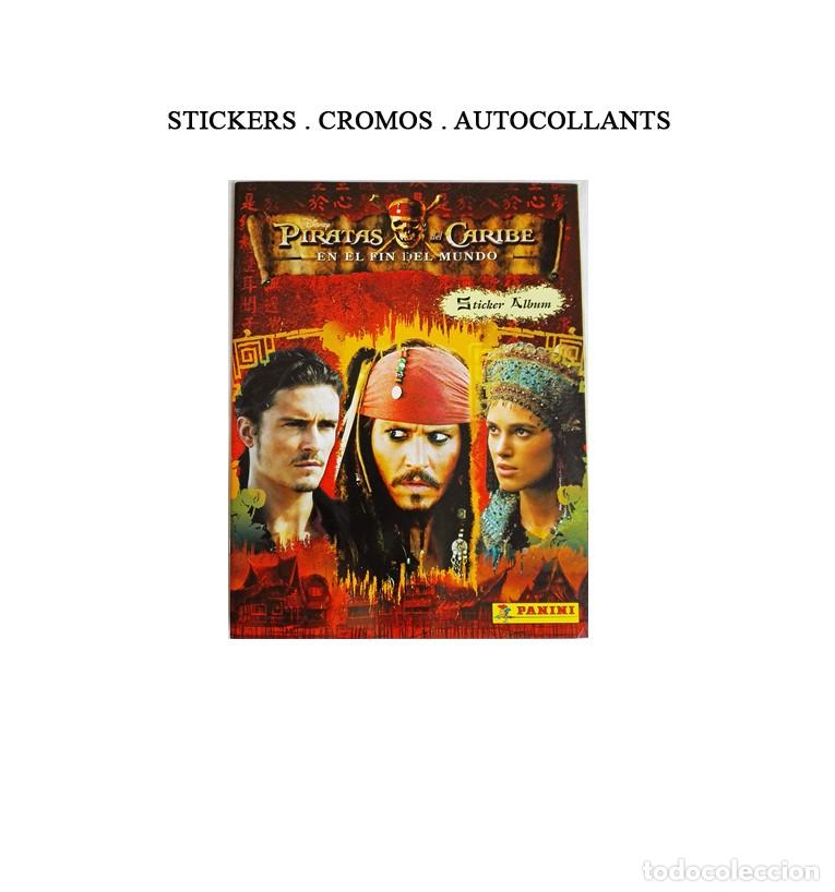 Coleccionismo cromos antiguos: Lote de 32 cromos de Piratas del Caribe 3, en el fin del mundo, panini