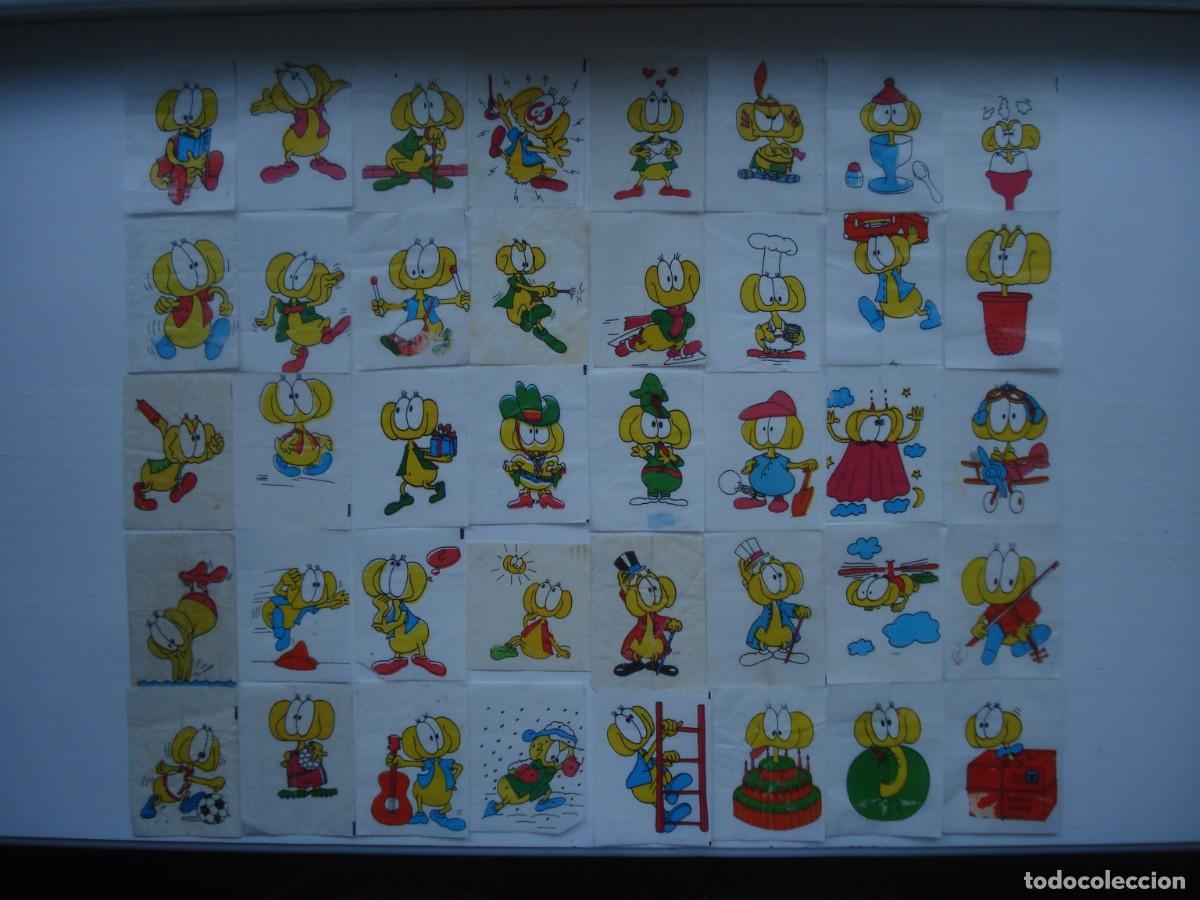 Coleccionismo cromos antiguos: 40 DIFERENTES CROMOS PILLY HITSCHLER CHICLES! KAUGUMMI BILDER PILLY!