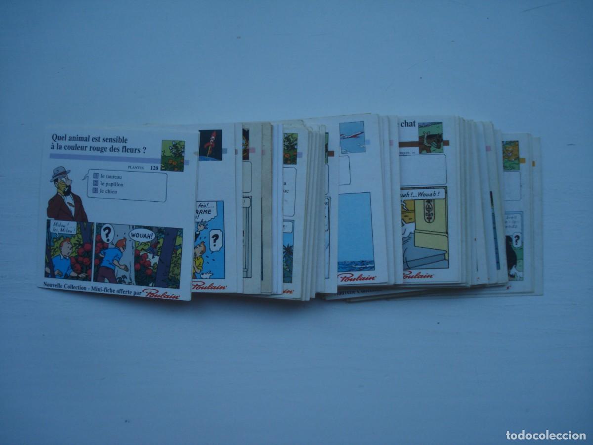 Coleccionismo cromos antiguos: POULAIN CHOCOLATE CROMOS INSERTS 107 PIEZAS