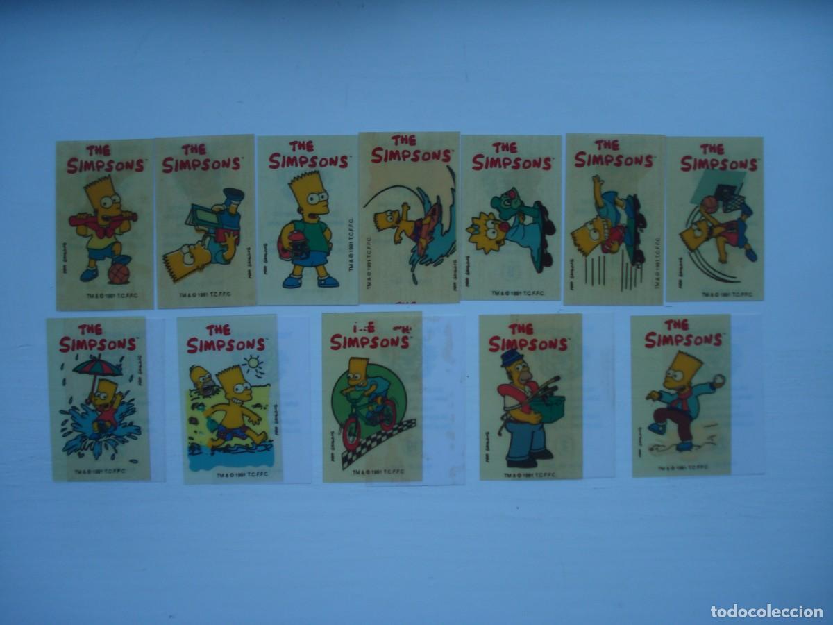 Coleccionismo cromos antiguos: FANTASY BALL CHUPA CHUPS SIMPSONS CROMOS CHICLES! WRAPPER KAUGUMMI BUBBLE GUM!