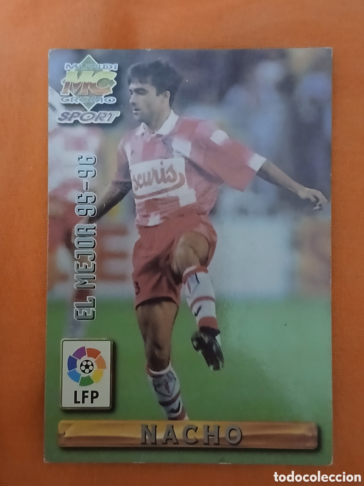 Coleccionismo cromos antiguos: Cromo Nacho Las Fichas de la Liga Mundicromo Sport (Temp.1995-96) N&deg;409 Celta de Vigo