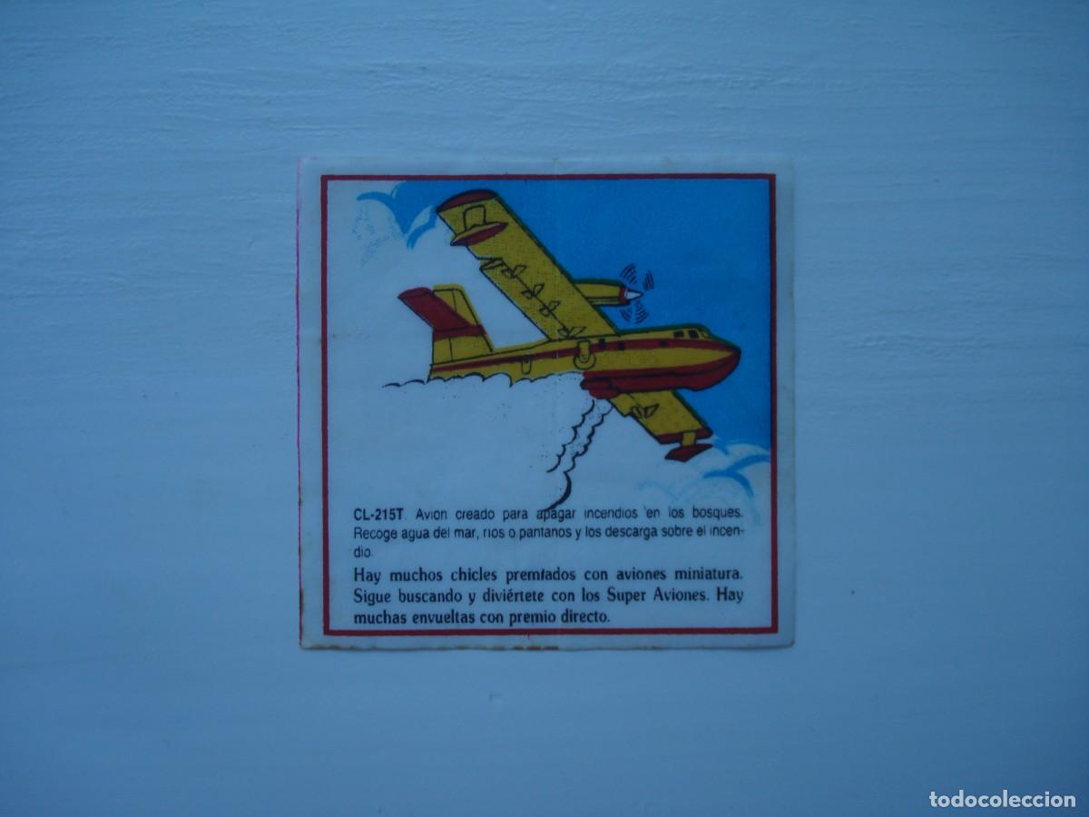 Coleccionismo cromos antiguos: SUPER AVIONES JAKE CROMO CHICLES! WRAPPER KAUGUMMI BILDER BUBBLE GUM!