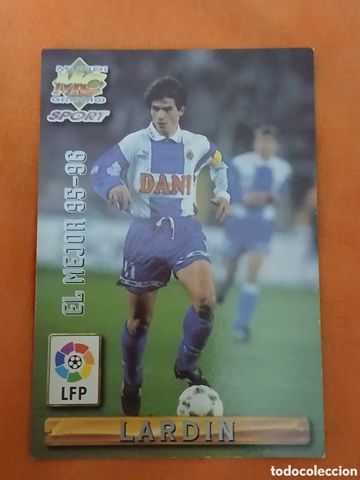 Coleccionismo cromos antiguos: Cromo Lardin Las Fichas de la Liga Mundicromo Sport (Temp.1995-96) N&deg;403 Espa&ntilde;ol
