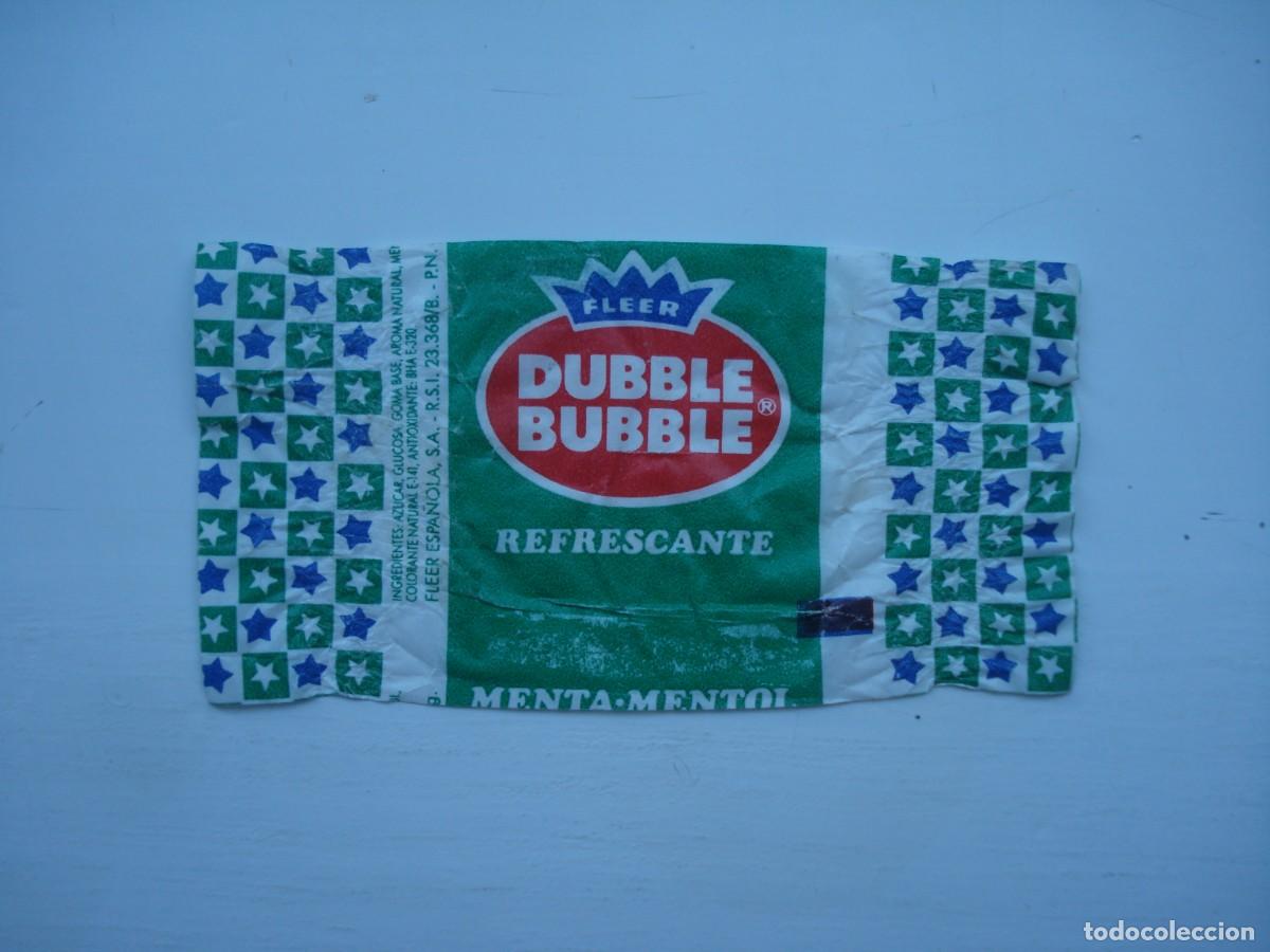 Coleccionismo cromos antiguos: FLEER DUBBLE BUBBLE ENVOLTORIO CROMOS CHICLES! WRAPPER KAUGUMMI BILDER BUBBLE GUM!