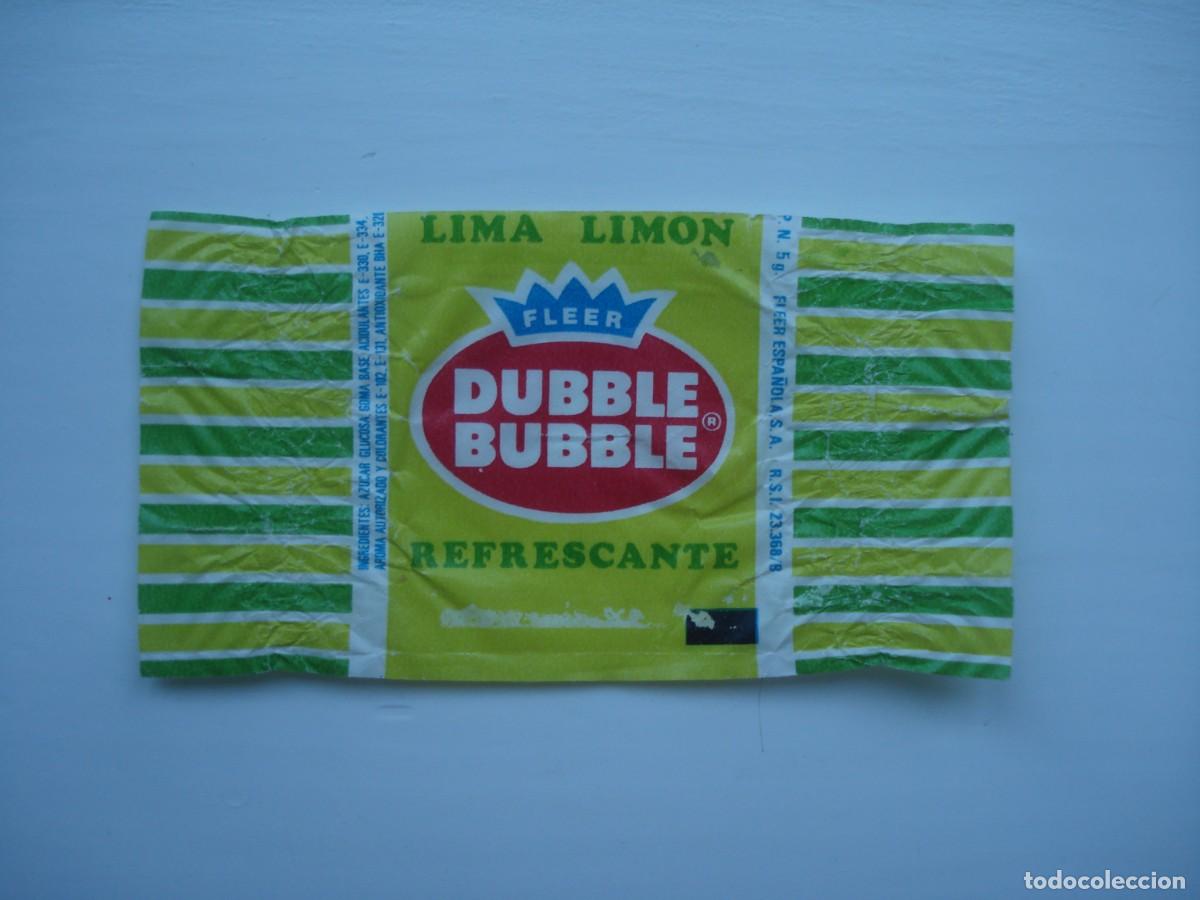 Coleccionismo cromos antiguos: FLEER DUBBLE BUBBLE ENVOLTORIO CROMOS CHICLES! WRAPPER KAUGUMMI BILDER BUBBLE GUM!