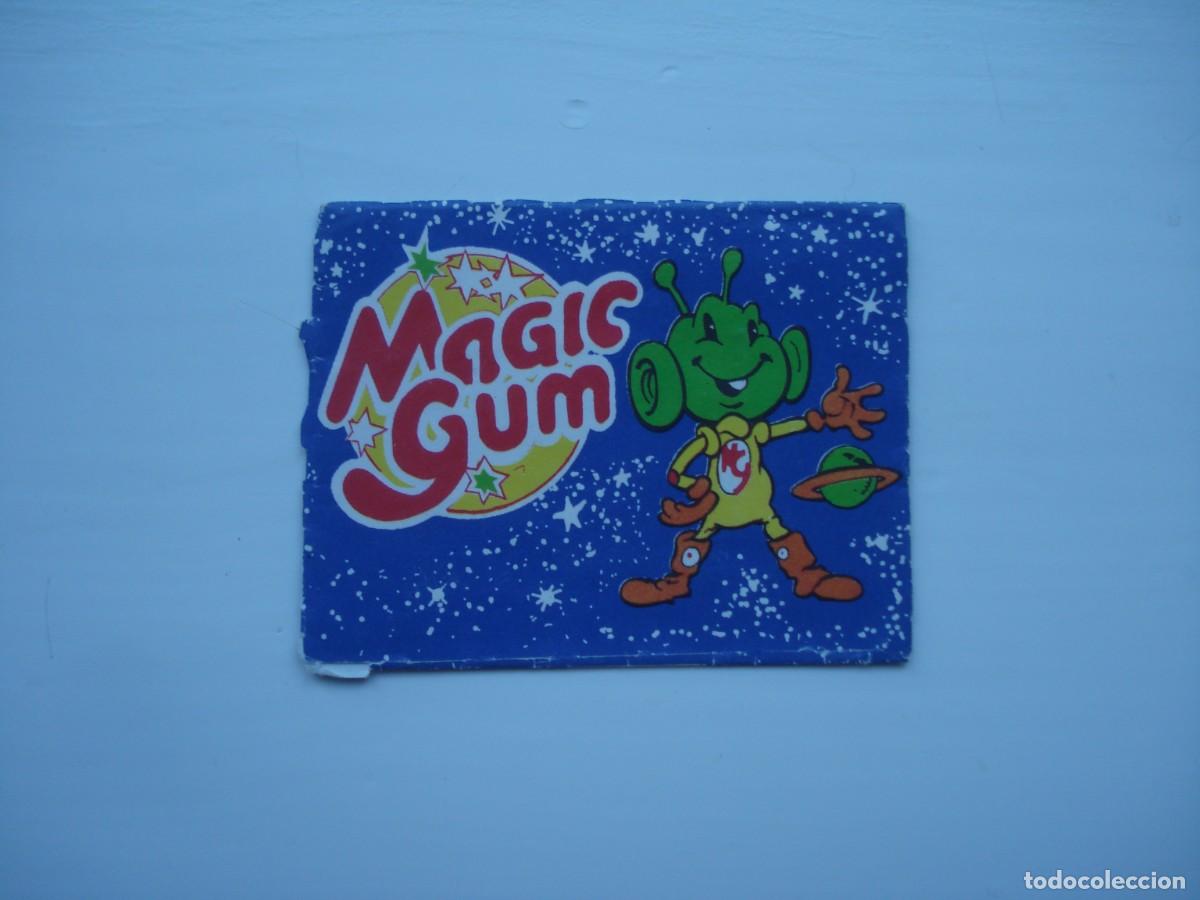 Coleccionismo cromos antiguos: MAGIC GUM ENVOLTORIO CROMOS CHICLES! WRAPPER KAUGUMMI BILDER BUBBLE GUM!