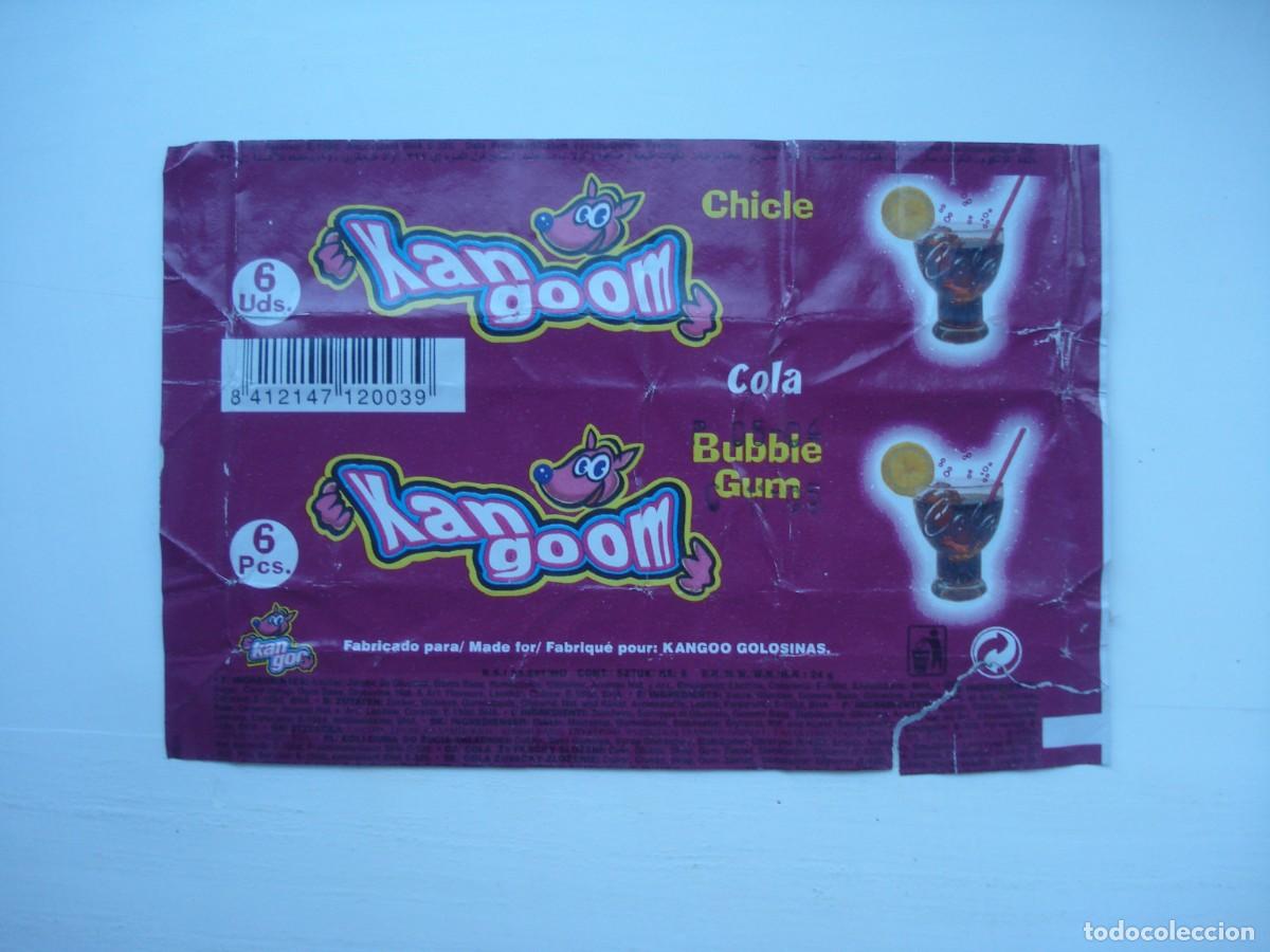 Coleccionismo cromos antiguos: KANGOO GOLOSINAS ENVOLTORIO CROMOS CHICLES! WRAPPER KAUGUMMI BILDER BUBBLE GUM!