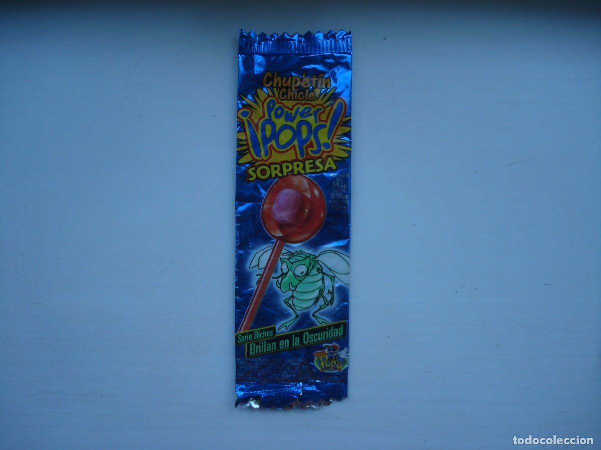Coleccionismo cromos antiguos: POWER POPS ENVOLTORIO CROMOS CHUPETIN CHICLES! WRAPPER KAUGUMMI BILDER BUBBLE GUM!