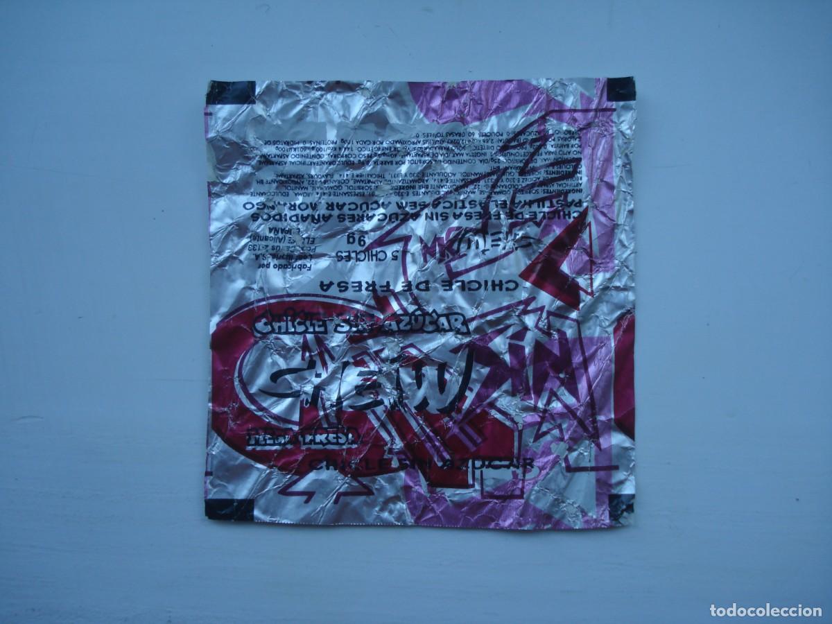 Coleccionismo cromos antiguos: CHEIW ENVOLTORIO CROMOS CHICLES! WRAPPER KAUGUMMI BILDER BUBBLE GUM!