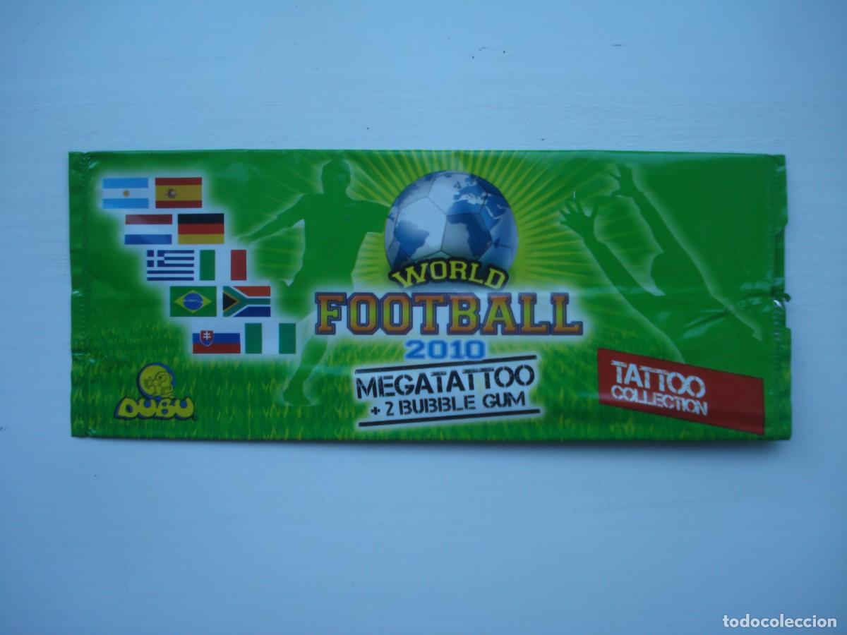 Coleccionismo cromos antiguos: WORLD FOOTBALL DUBU ENVOLTORIO CROMOS CHICLES! WRAPPER KAUGUMMI BILDER BUBBLE GUM!