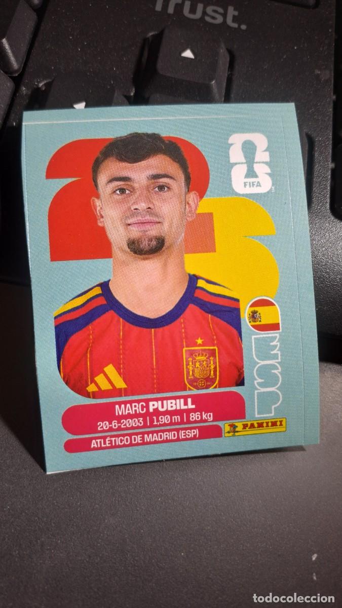 Coleccionismo cromos antiguos: CROMO PUBILL J9 J 9 ESPA&Ntilde;A FIFA WORLD CUP 2026 MUNDIAL PANINI NUNCA PEGADO