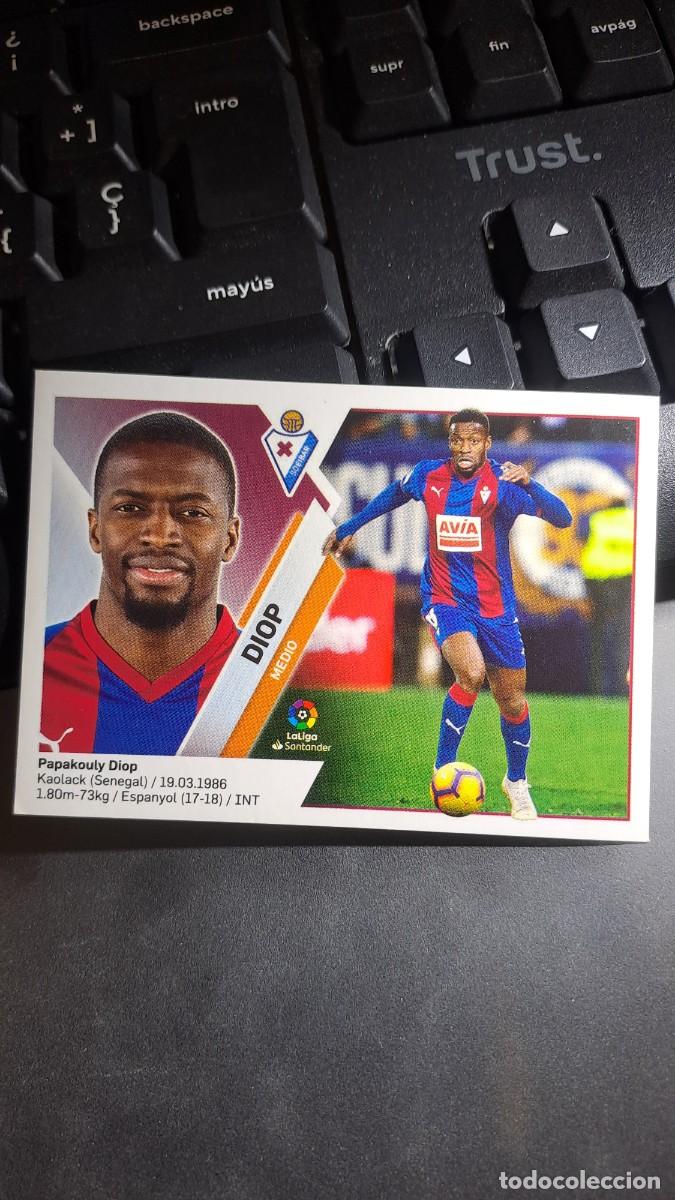 Coleccionismo cromos antiguos: CROMO DIOP 12A 12 A LEVANTE LIGA 2019 2020 19 20 ESTE PANINI NUNCA PEGADO