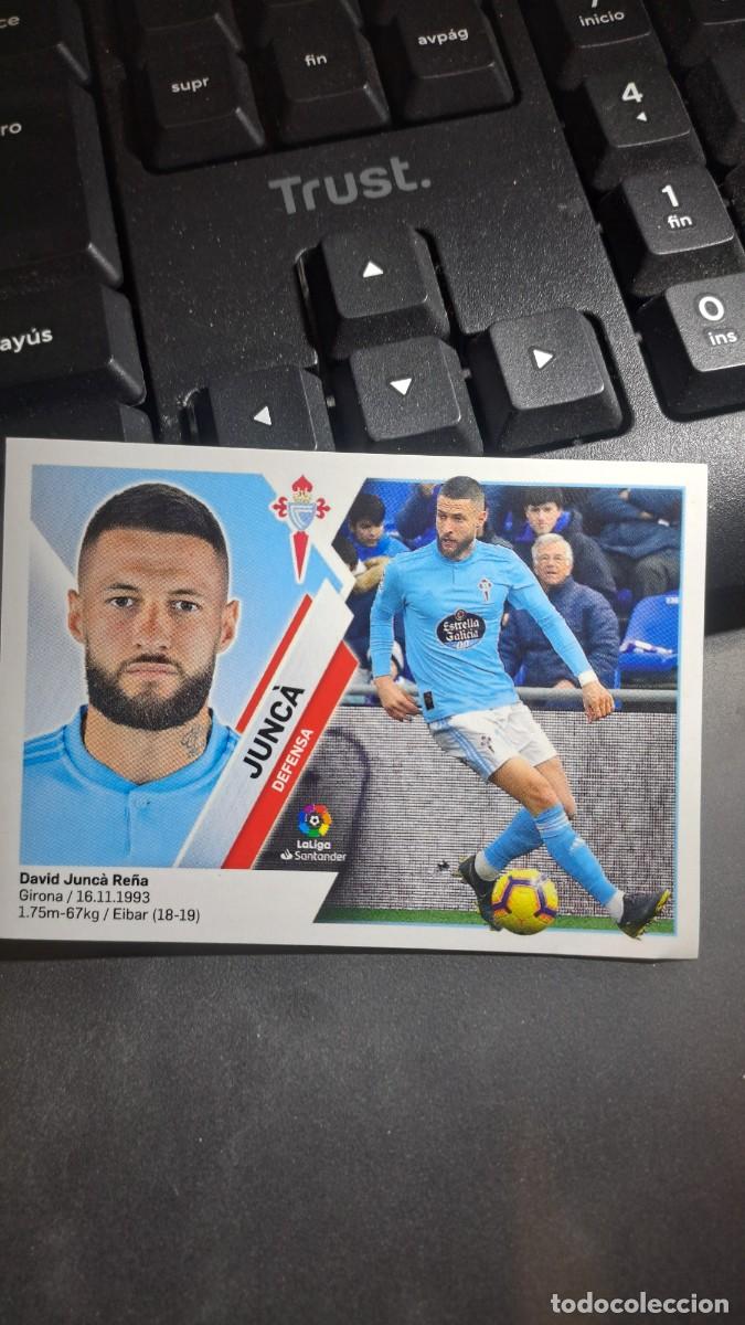 Coleccionismo cromos antiguos: CROMO JUNCA 7A 7 A CELTA DE VIGO LIGA 2019 2020 19 20 ESTE PANINI NUNCA PEGADO