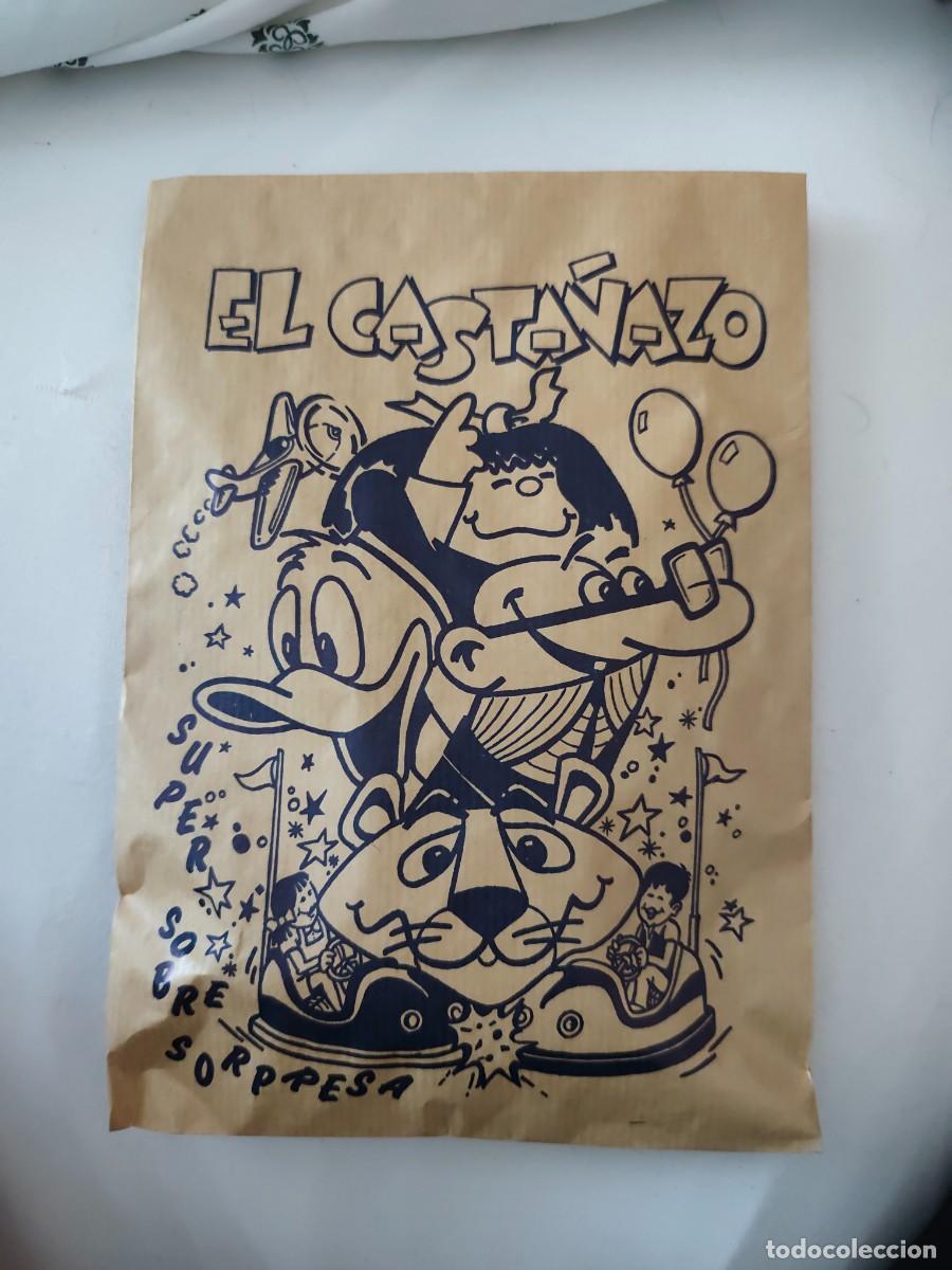 Coleccionismo cromos antiguos: SOBRE SORPRESA CERRADANTIGUO EL CASTA&Ntilde;AZO KIOSKO PANTERA ROSA MAFALDA MORTADELO, PATO DONALD A&Ntilde;OS 80