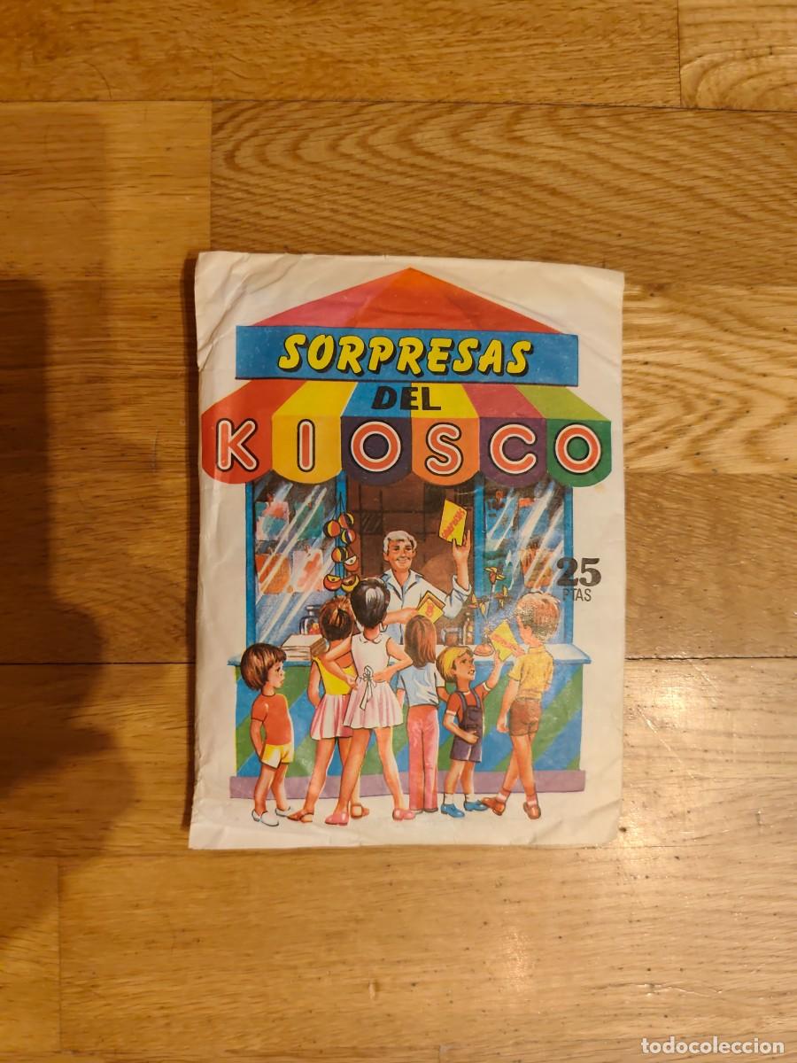 Coleccionismo cromos antiguos: Sobre sin abrir. Sorpresas del kiosco. Bayju juguetes