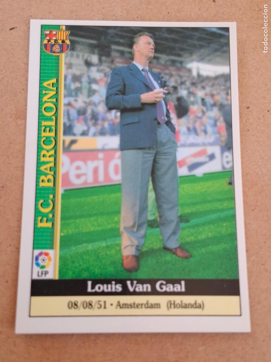Colecionismo Cromos antigos: MUNDICROMO 1999 2000 99 00 - 2 VAN GAAL - FC. BARCELONA