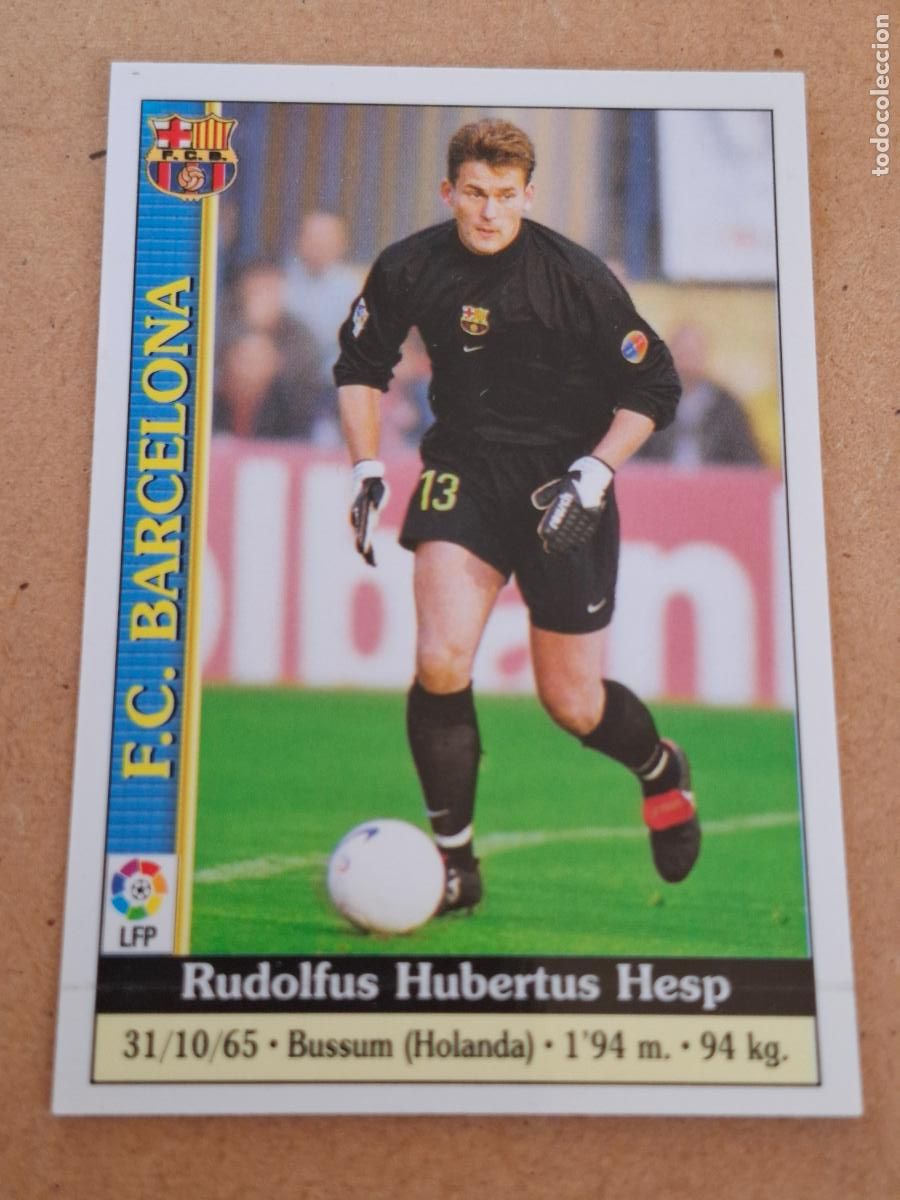 Collezionismo Figurine antiche: MUNDICROMO 1999 2000 99 00 - 3 HESP - FC. BARCELONA