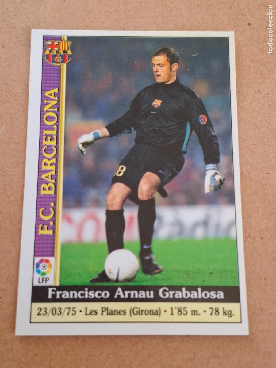 Sammeln alte Sammelbilder: MUNDICROMO 1999 2000 99 00 - 4 ARNAU - FC. BARCELONA