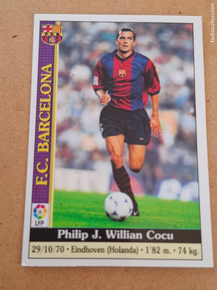 Collezionismo Figurine antiche: MUNDICROMO 1999 2000 99 00 - 13 COCU - FC. BARCELONA