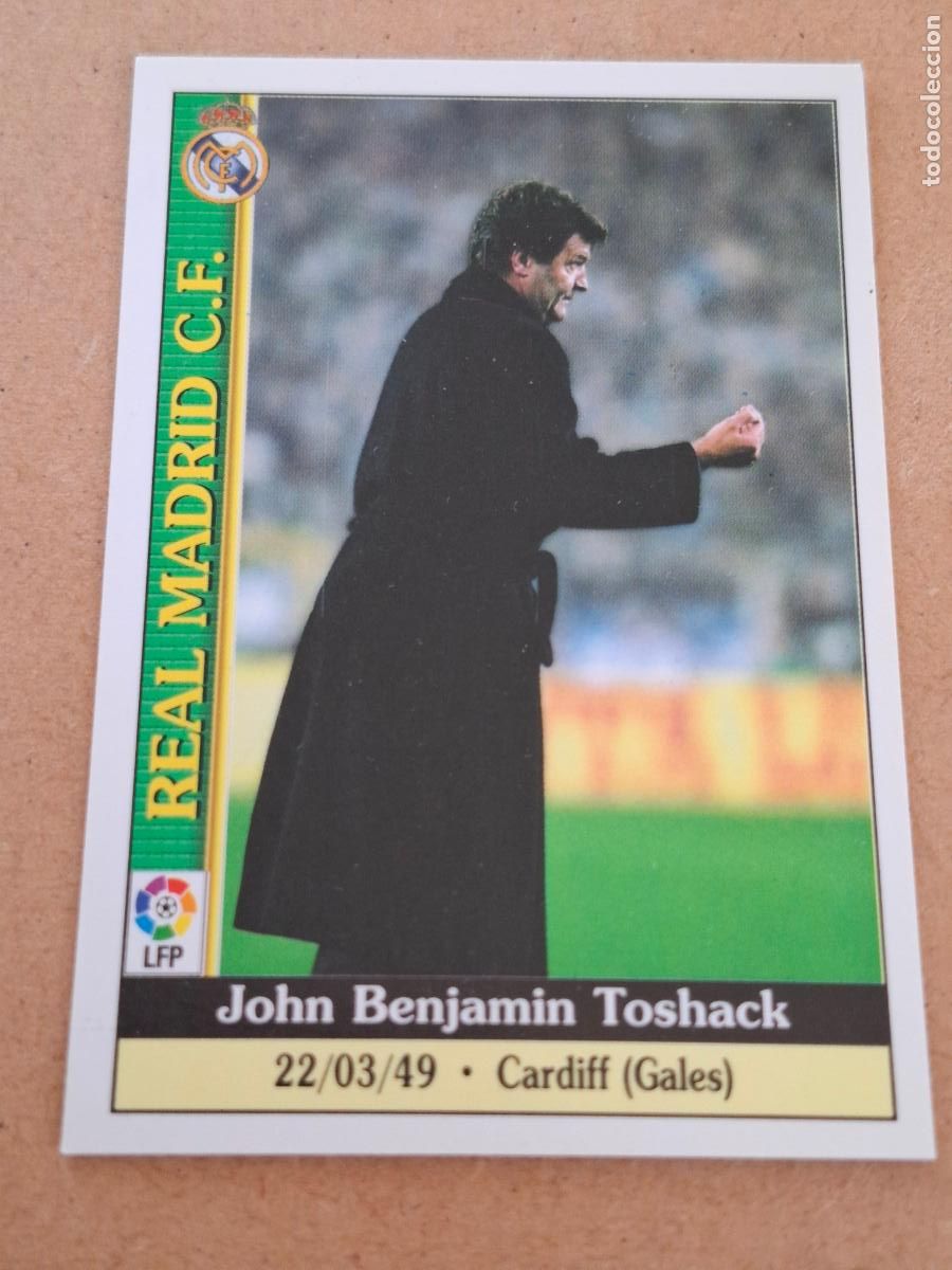 Coleccionismo cromos antiguos: MUNDICROMO 1999 2000 99 00 - 20 TOSHACK - REAL MADRID