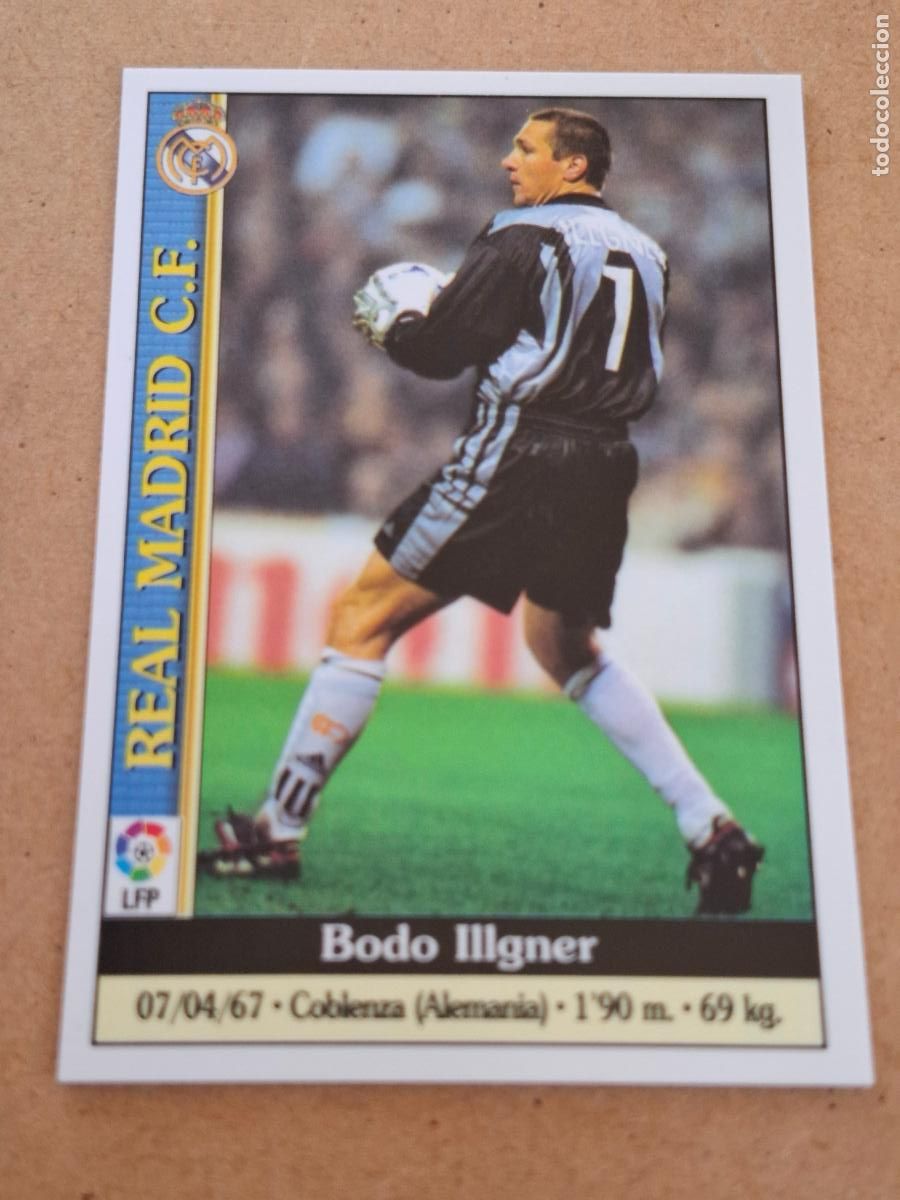 Coleccionismo cromos antiguos: MUNDICROMO 1999 2000 99 00 - 21 ILLGNER - REAL MADRID