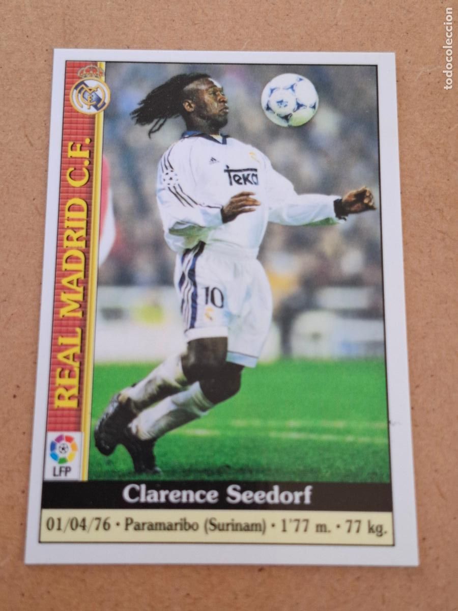 Coleccionismo cromos antiguos: MUNDICROMO 1999 2000 99 00 - 32 SEEDORF - REAL MADRID