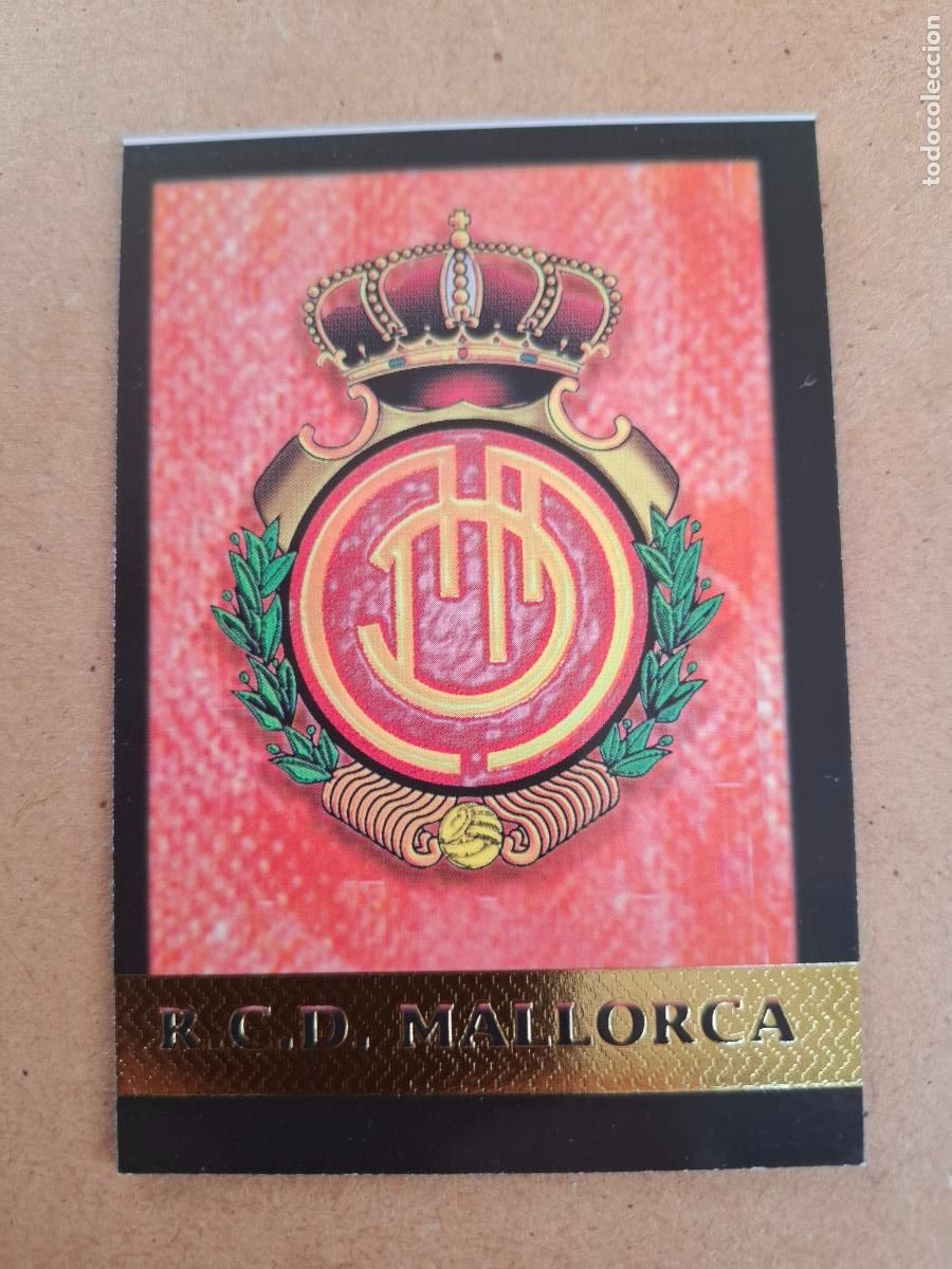 Coleccionismo cromos antiguos: MUNDICROMO 1999 2000 99 00 - 37 ESCUDO - RCD. MALLORCA