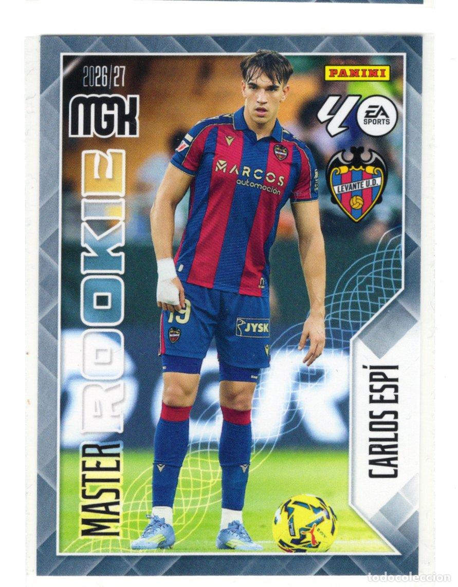 Collectionnisme Cartes &agrave; collectionner anciennes: 408 CARLOS ESPI MASTER ROOKIE LEVANTE UD CROMO MEGACRACKS 26 27