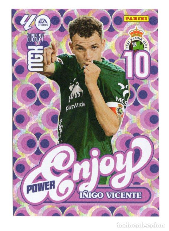 Sammeln alte Sammelbilder: 383P I&Ntilde;IGO VICENTE ENJOY POWER RACING DE SANTANDER CROMO MEGACRACKS 26 27