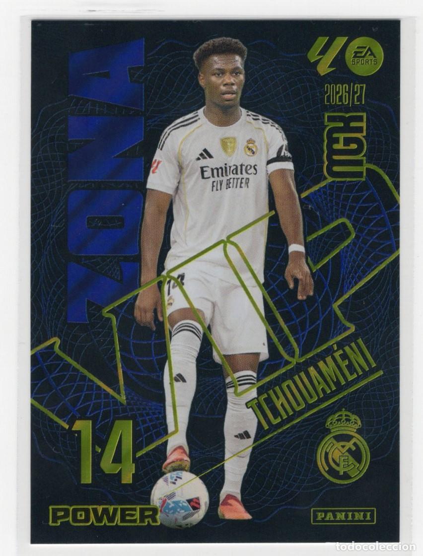 Sammeln alte Sammelbilder: 405P TCHOUAMENI ZONA VIP POWER REAL MADRID CF CROMO MEGACRACKS 26 27