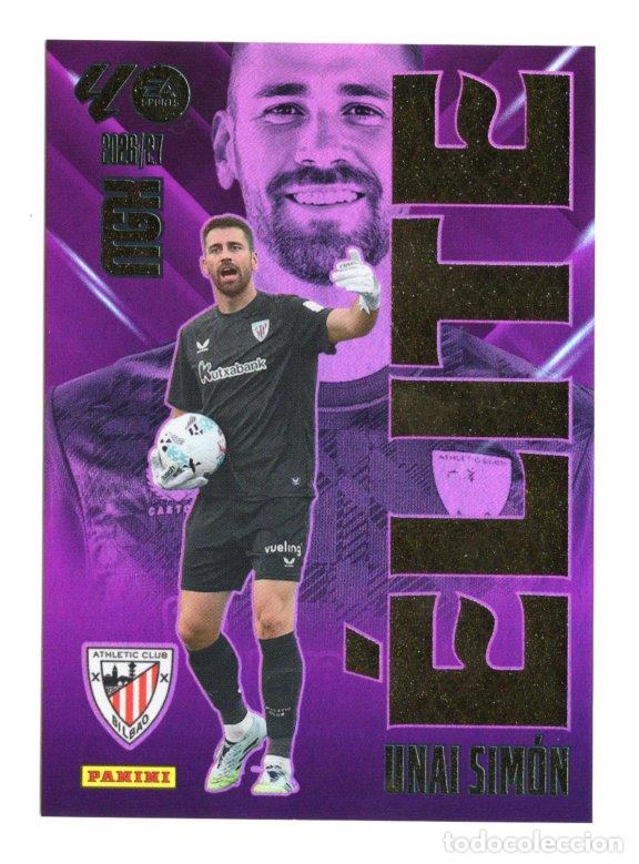 Sammeln alte Sammelbilder: 17 UNAI SIMON ELITE ATHLETIC CLUB DE BILBAO CROMO MEGACRACKS 26 27