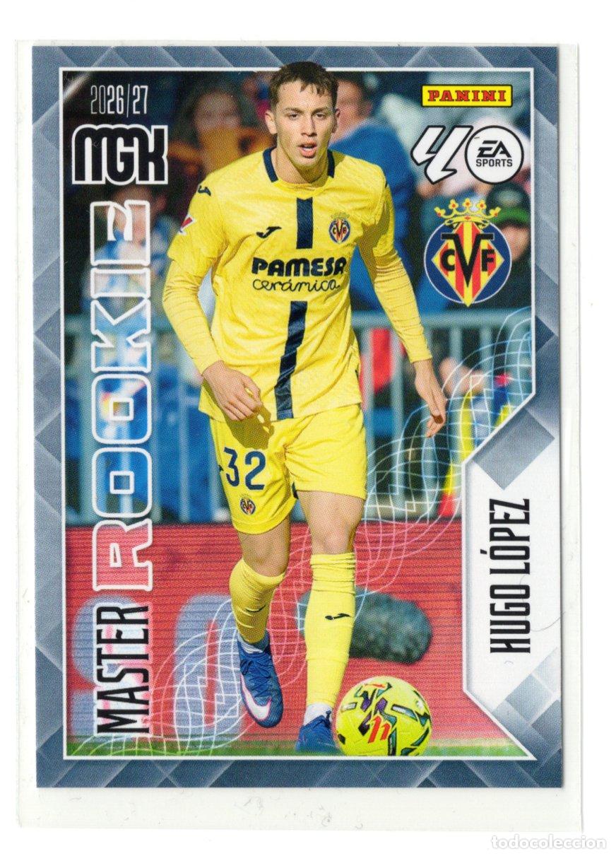 Collezionismo Figurine antiche: 412 HUGO LOPEZ MASTER ROOKIE VILLARREAL CROMO MEGACRACKS 26 27