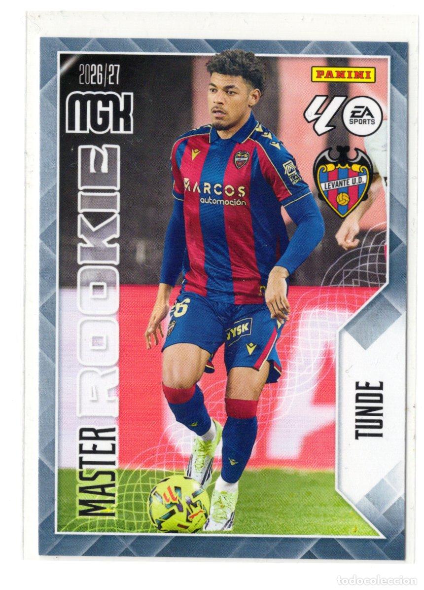 Collezionismo Figurine antiche: 421 TUNDE MASTER ROOKIE LEVANTE UD CROMO MEGACRACKS 26 27