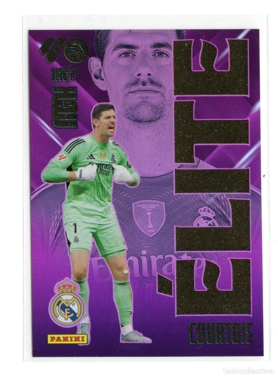 Sammeln alte Sammelbilder: 4 COURTOIS ELITE REAL MADRID CF CROMO MEGACRACKS 26 27