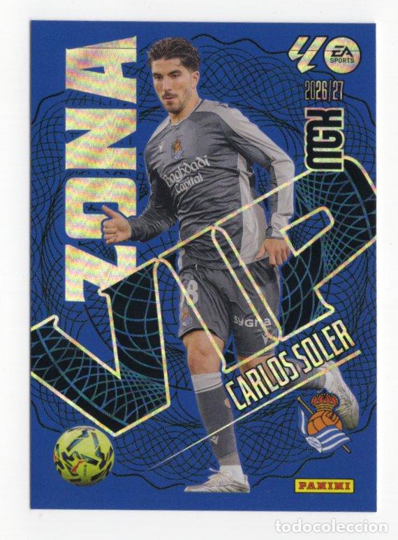 Sammeln alte Sammelbilder: 390 CARLOS SOLER ZONA VIP REAL SOCIEDAD CROMO MEGACRACKS 26 27