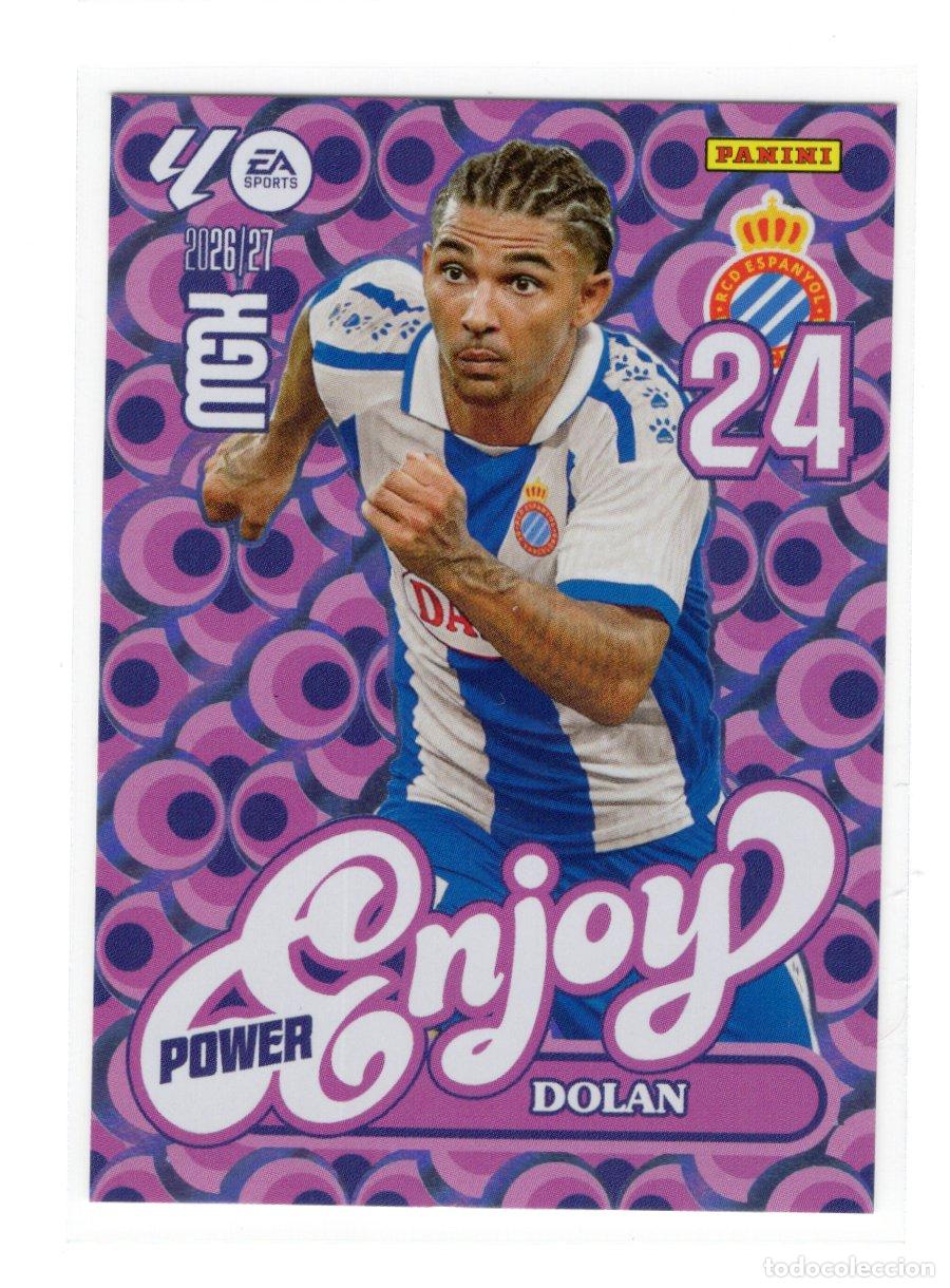 Sammeln alte Sammelbilder: 382P DOLAN ENJOY POWER RCD ESPANYOL CROMO MEGACRACKS 26 27