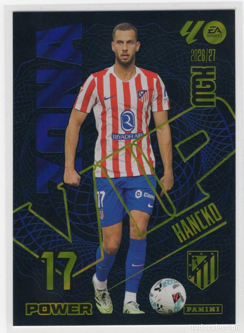 Sammeln alte Sammelbilder: 397P HANCKO ZONA VIP POWER ATLETICO DE MADRID CROMO MEGACRACKS 26 27