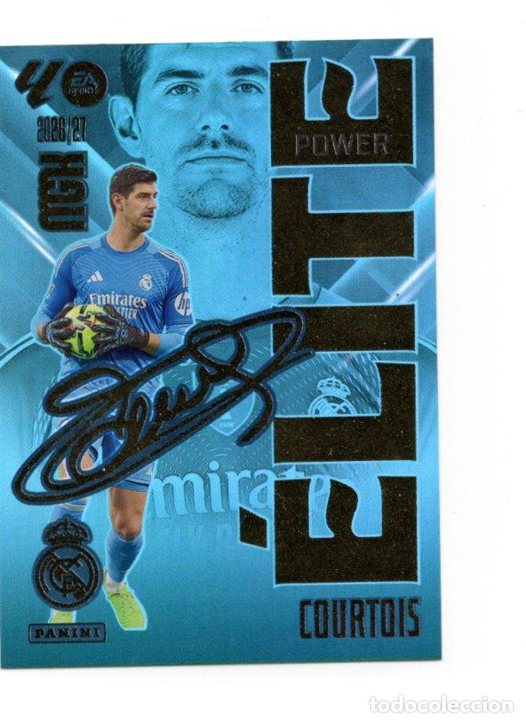Sammeln alte Sammelbilder: 4P COURTOIS ELITE POWER REAL MADRID CF CROMO MEGACRACKS 26 27