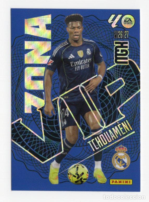 Sammeln alte Sammelbilder: 405 TCHOUAMENI ZONA VIP REAL MADRID CF PANINI MEGACRACKS 25 26