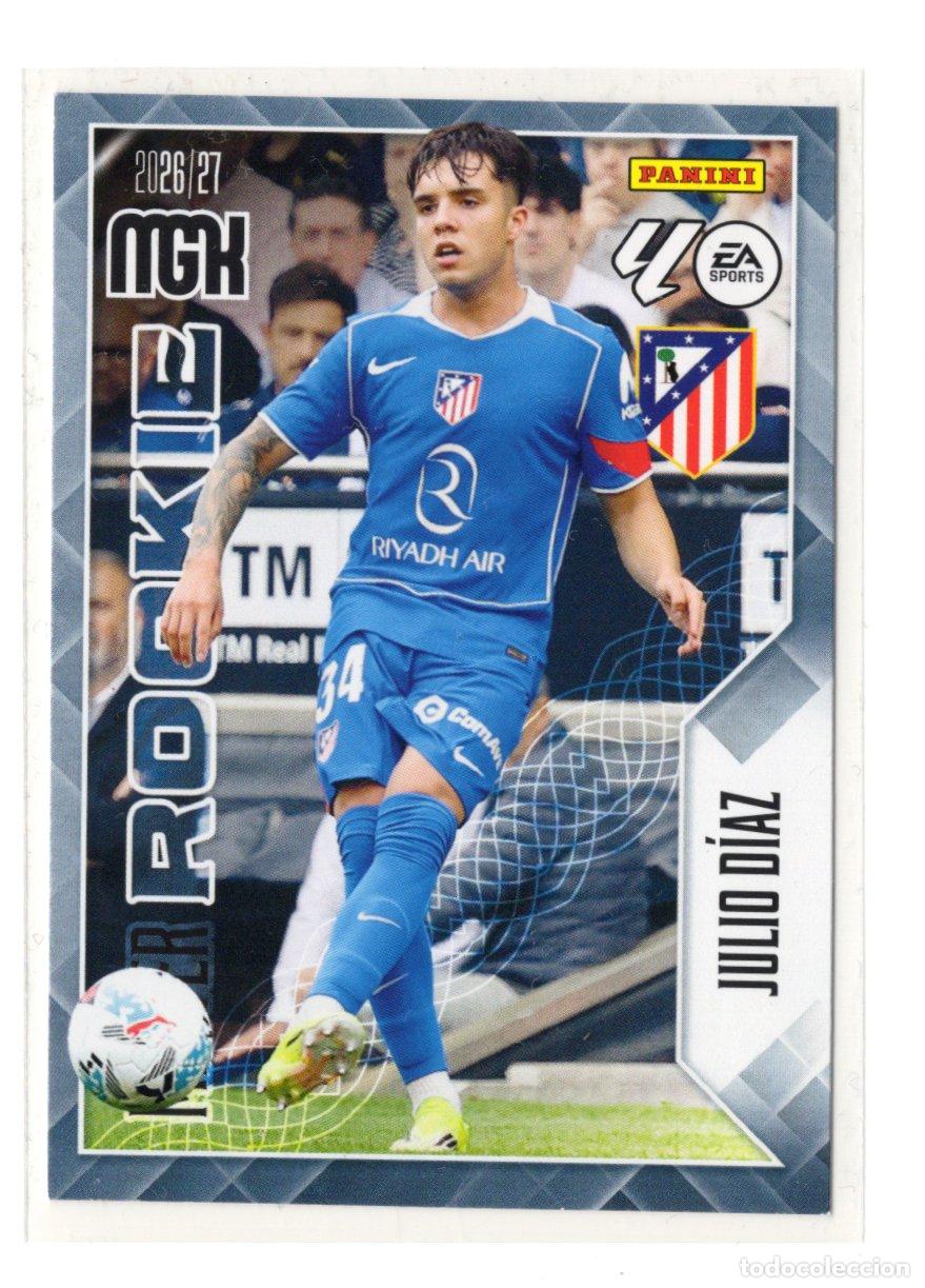 Sammeln alte Sammelbilder: 415 JULIO DIAZ MASTER ROOKIE ATLETICO DE MADRID CROMO MEGACRACKS 26 27
