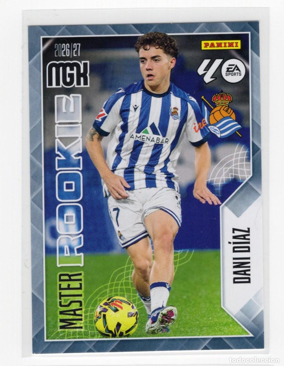 Sammeln alte Sammelbilder: 411 DANI DIAZ MASTER ROOKIE REAL SOCIEDAD CROMO MEGACRACKS 26 27
