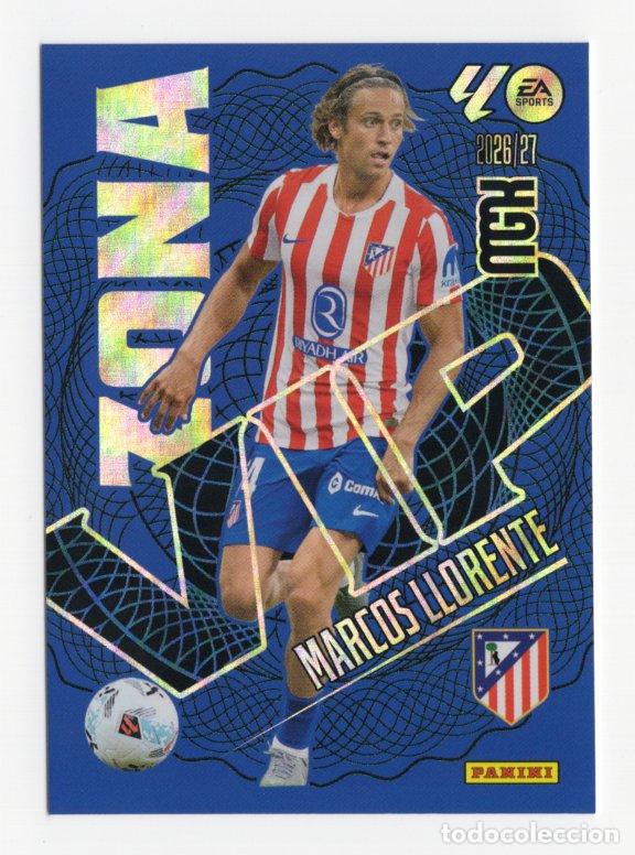 Sammeln alte Sammelbilder: 401 MARCOS LLORENTE ZONA VIP ATLETICO DE MADRID CROMO MEGACRACKS 26 27