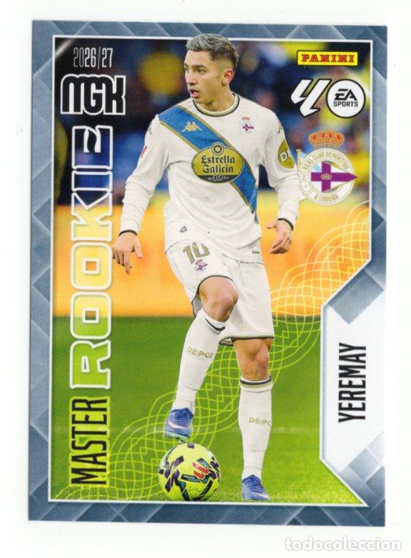 Sammeln alte Sammelbilder: 423 YEREMAY MASTER ROOKIE DEPORTIVO CROMO MEGACRACKS 26 27