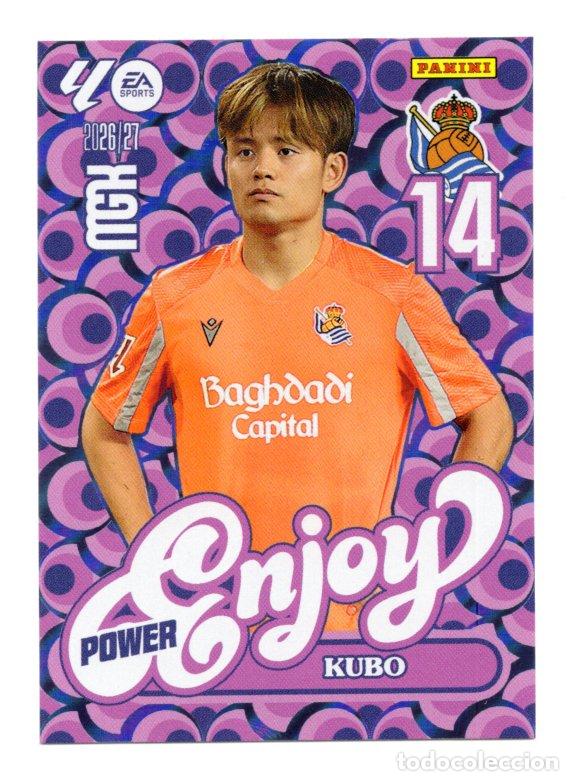 Coleccionismo cromos antiguos: 384P KUBO ENJOY POWER REAL SOCIEDAD CROMO MEGACRACKS 26 27