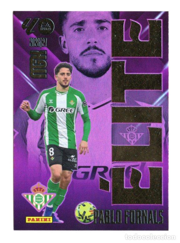 Coleccionismo cromos antiguos: 14 PABLO FORNALS ELITE REAL BETIS CROMO MEGACRACKS 26 27